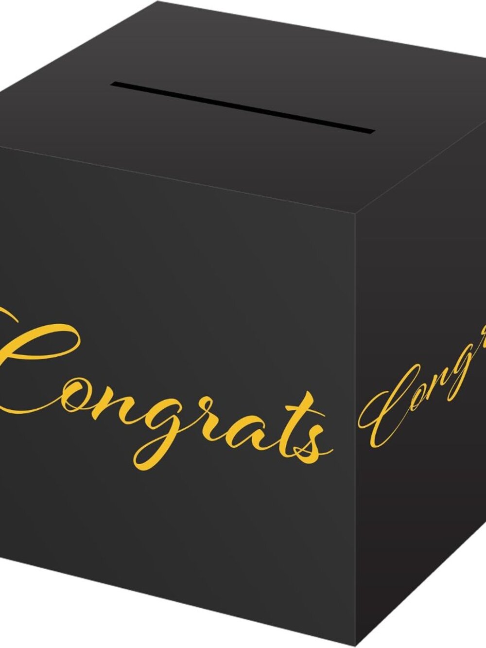 ALL-PURPOSE CARD BOX FOR EVENTS: Ideal for weddings, birthdays, baby showers, gr